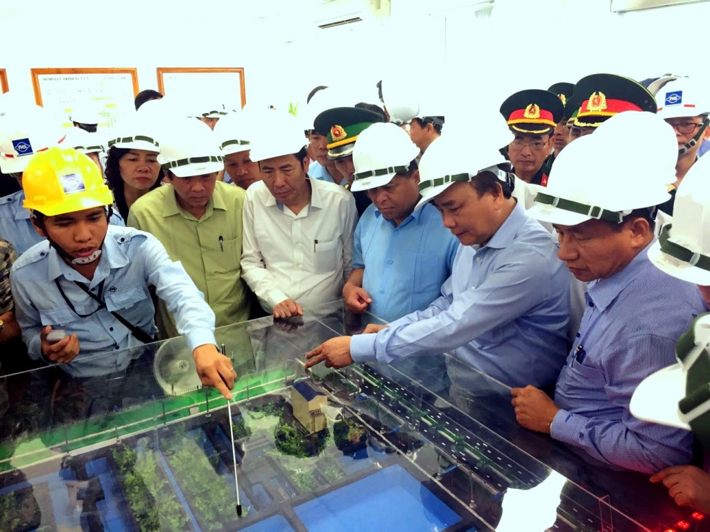thu tuong nguyen xuan phuc den kiem tra tai formosa