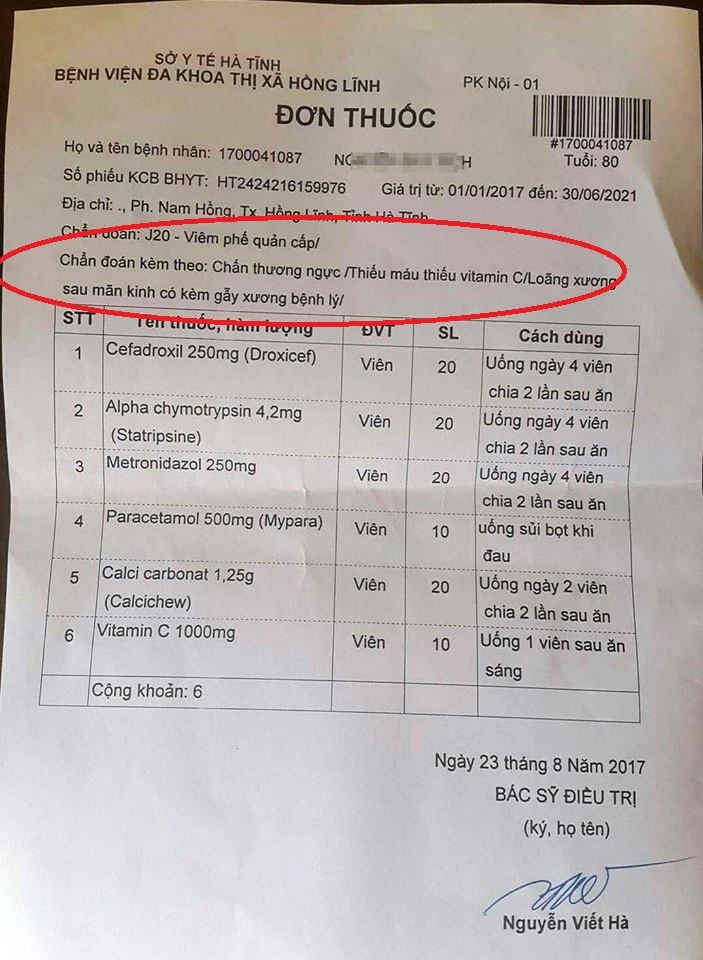 ha tinh cu ong gay xuong benh vien chan doan loang xuong sau man kinh