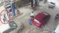 thai nguyen nhan vien cay xang hanh hung khach hang nhap vien