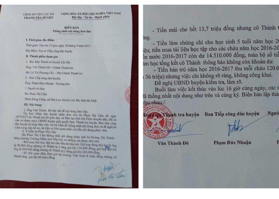 xa yeu cau chuyen hieu truong mam non mua noi ap suat het 8 trieu khai len 40 trieu