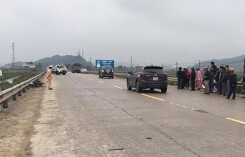 Đi kiểm tra nông thôn mới, cán bộ xã bị xe ô tô đâm trọng thương