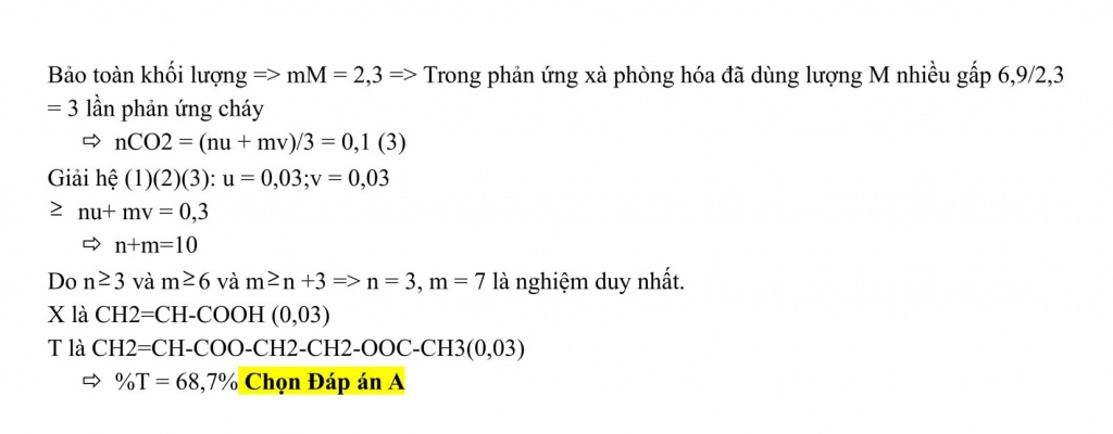 Gợi ý đáp án và lời giải chi tiết đề minh họa THPT quốc gia 2018 môn Hóa goi y dap an va loi giai chi tiet de minh hoa thpt quoc gia 2018 mon hoa