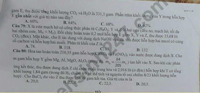 de thi thu thpt quoc gia 2018 lan 1 mon hoa thpt chuyen phan boi chau