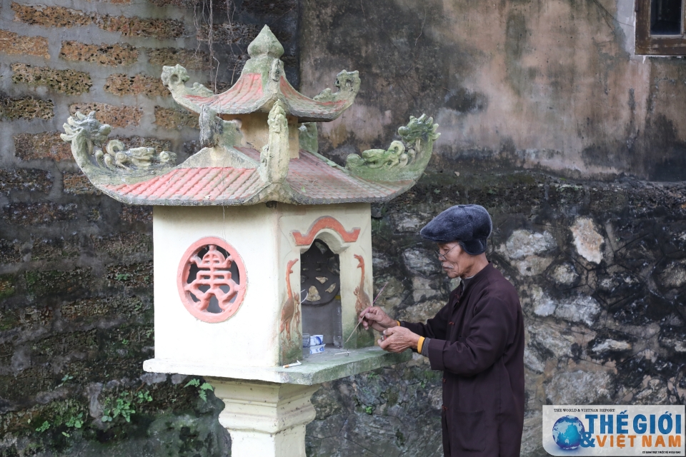 Phong tục gói bánh chưng đón Tết sớm ở một làng cổ ven đô phong tuc goi banh chung don tet som o mot lang co ven do