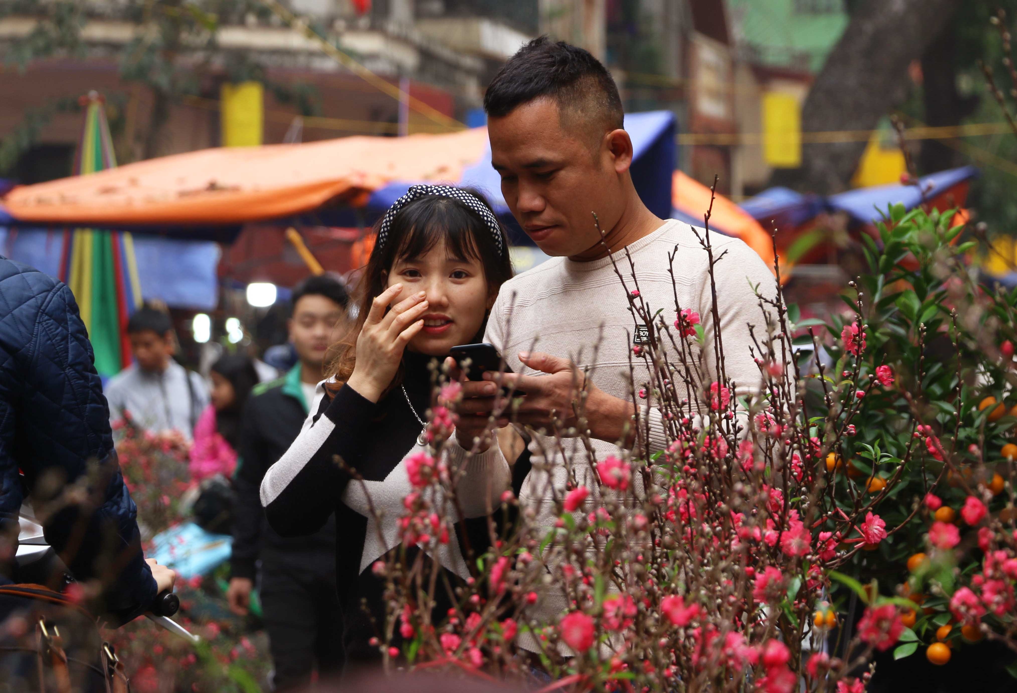 Đón Tết Nguyên đán 2019 sớm ở chợ hoa lâu đời nhất Hà Nội don tet nguyen dan 2019 som o cho hoa lau doi nhat ha noi