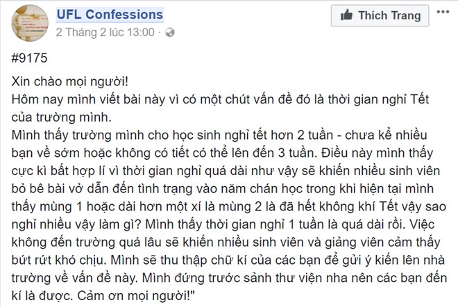 sinh vien duoc nghi tet qua dai
