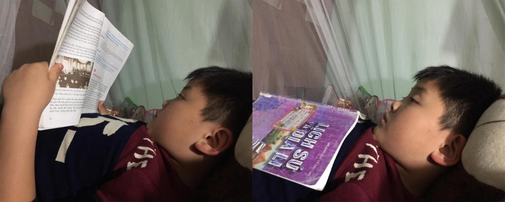 noi am anh cua hoc sinh hau tet nguyen dan