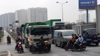 an giang un tac keo dai gan 3 km khu vuc pha vam cong