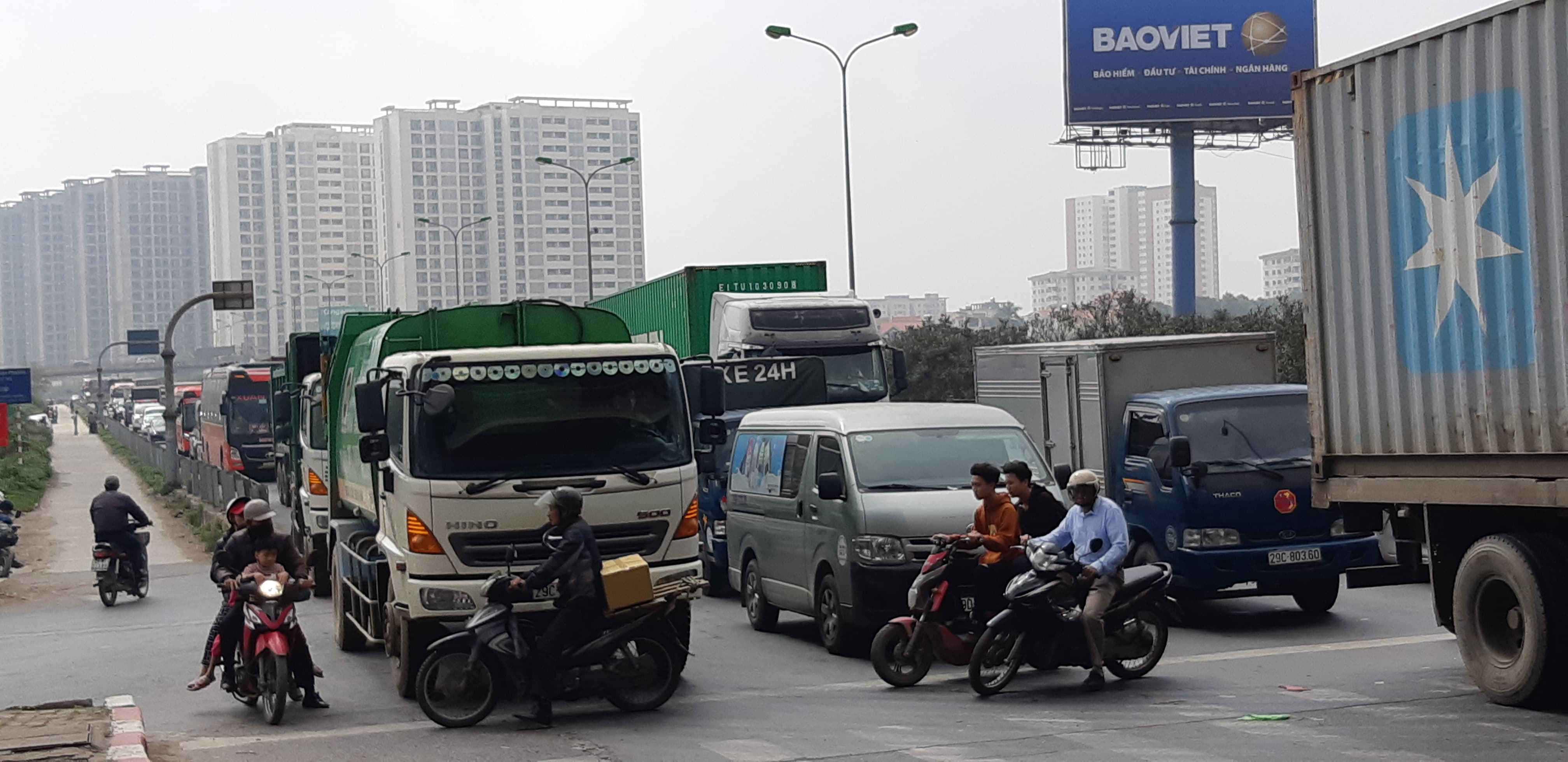 ket thuc ky nghi tet ky hoi nhieu tuyen duong cua ngo thu do ha noi un tac