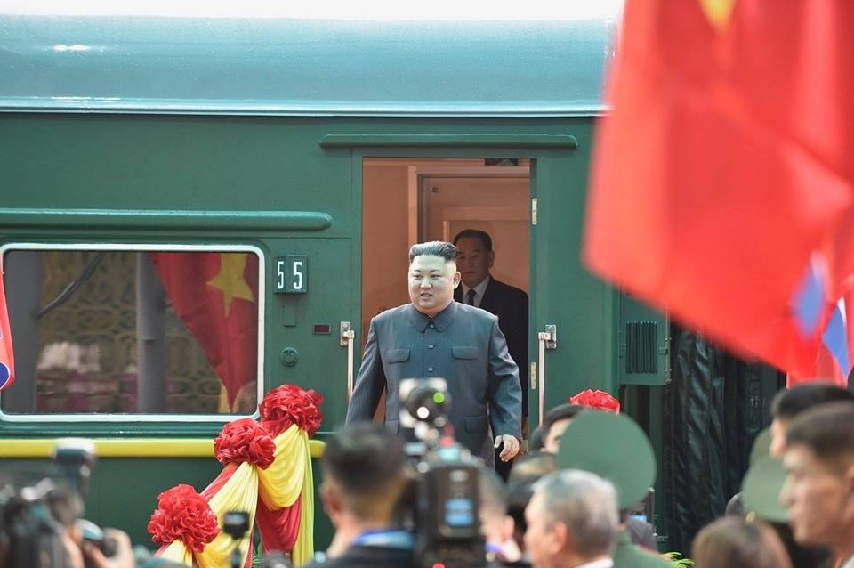 toan canh tiep don chu tich kim jong un den ha noi du hoi nghi thuong dinh my trieu