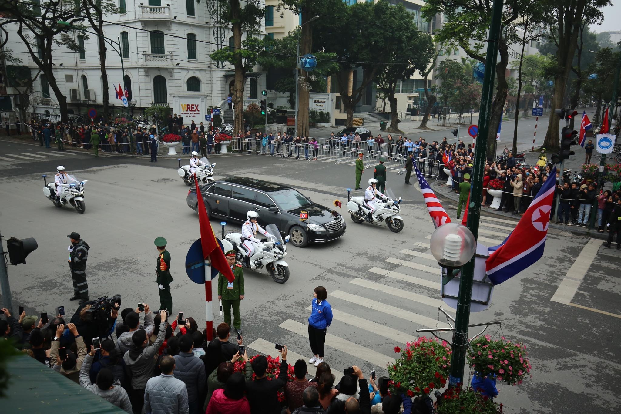 toan canh tiep don chu tich kim jong un den ha noi du hoi nghi thuong dinh my trieu