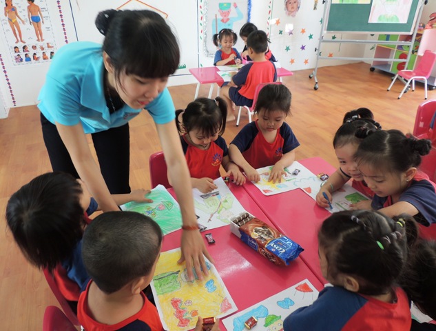 ung vien tho o voi thong tin tuyen giao vien mam non