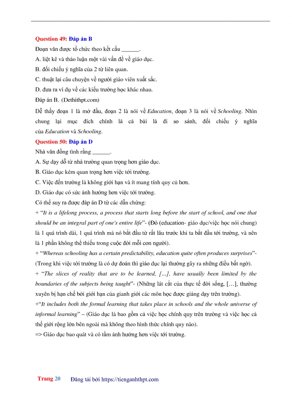 de thi thu thpt quoc gia 2018 mon tieng anh so gddt lam dong