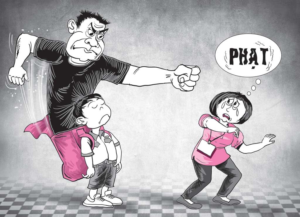 nghi ngo con bi danh phu huynh danh co giao mam non nhap vien