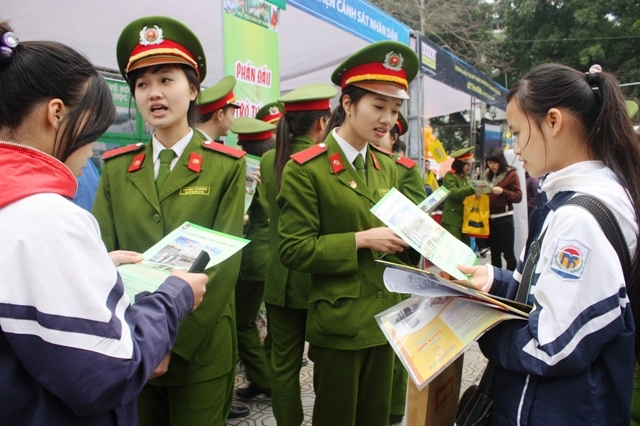 1192 chi tieu tuyen sinh vao cac truong cong an nhan dan nam 2018