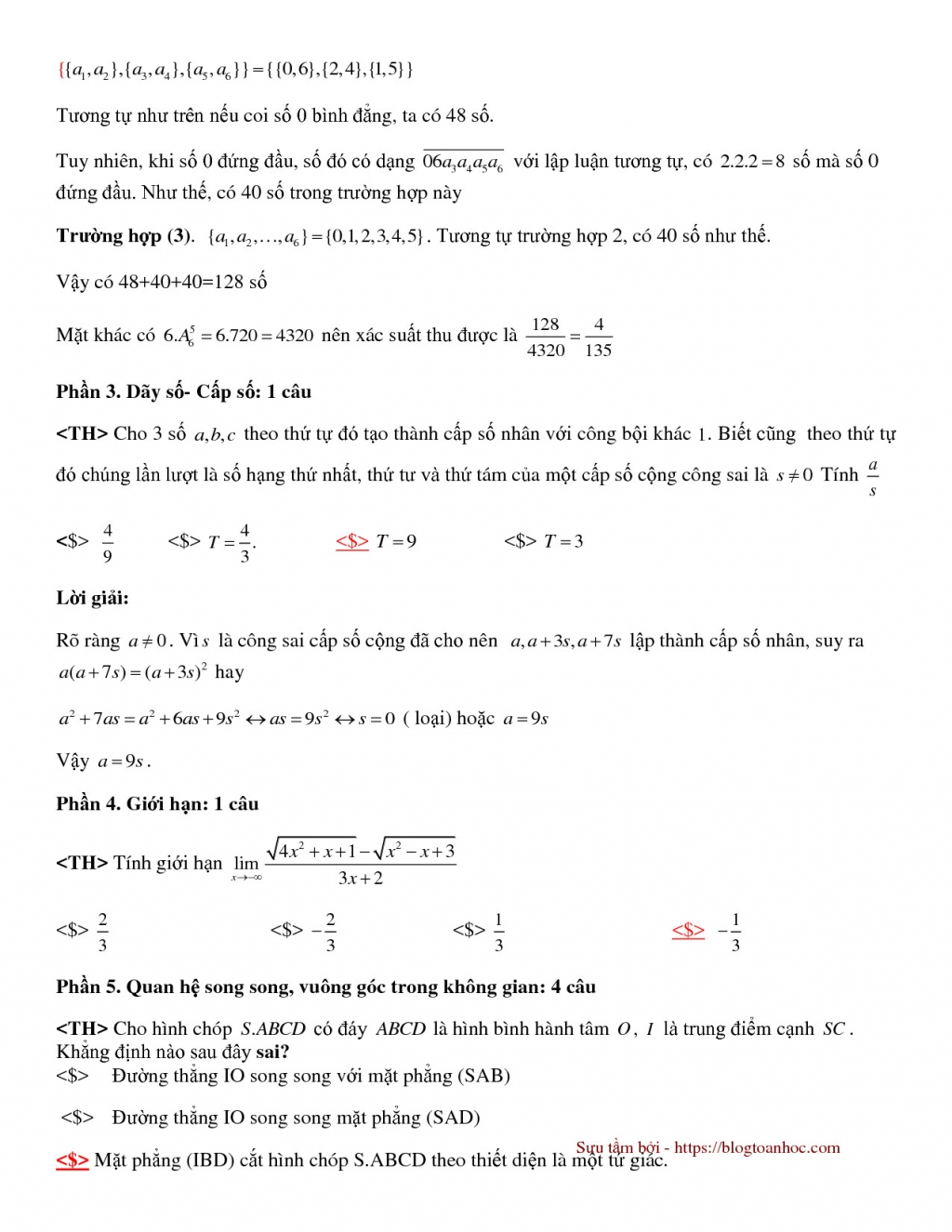 de thi thu thpt quoc gia 2018 mon toan cum 5 truong thpt chuyen