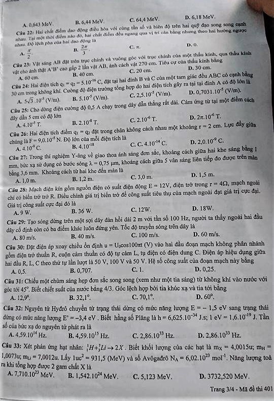 de thi thu thpt quoc gia 2018 mon vat li lan 2 so gddt da nang