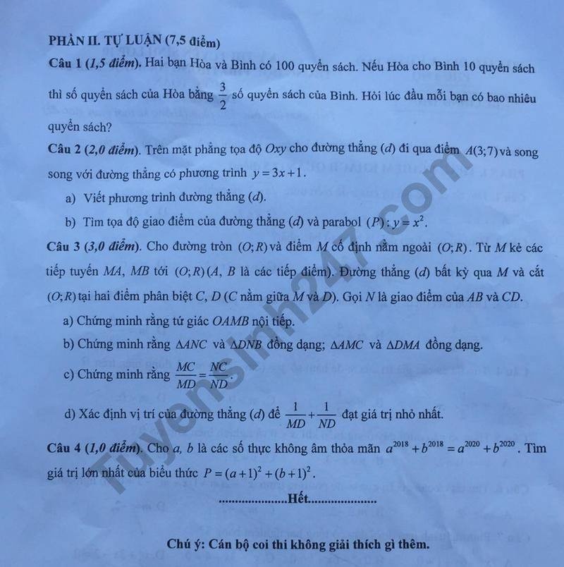 goi y dap an chi tiet de thi tuyen sinh lop 10 mon toan so gddt phu tho