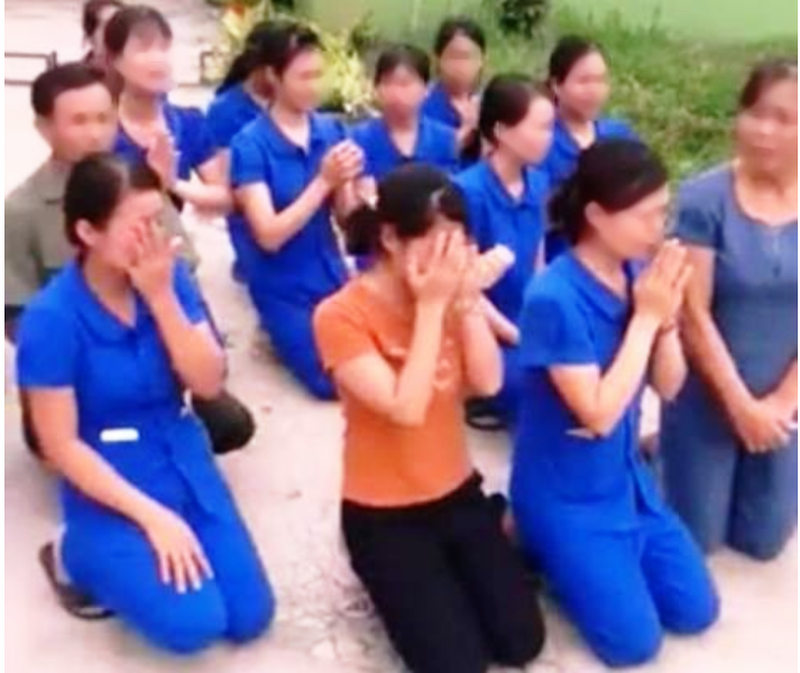 vu nhieu co giao quy khoc dung giang day cong an vao cuoc