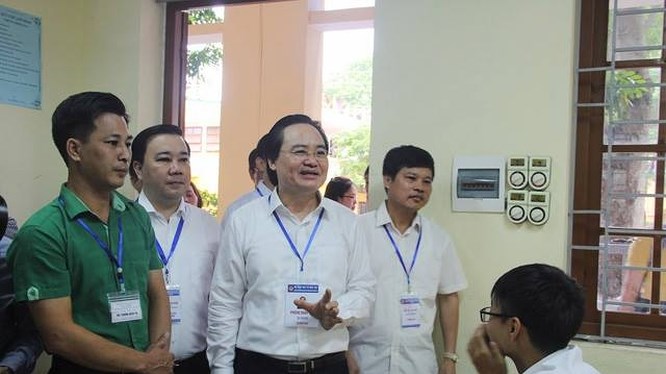 han cuoi 63 tinh thanh bao cao ra soat diem thi thpt quoc gia