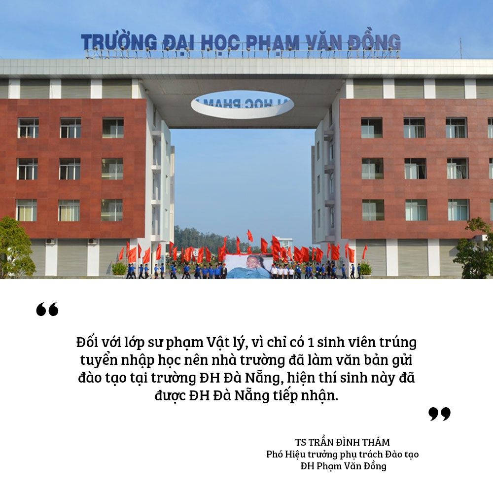 tuyen sinh nganh su pham nam 2018 dai hoc vung lao dao vi khong tuyen du