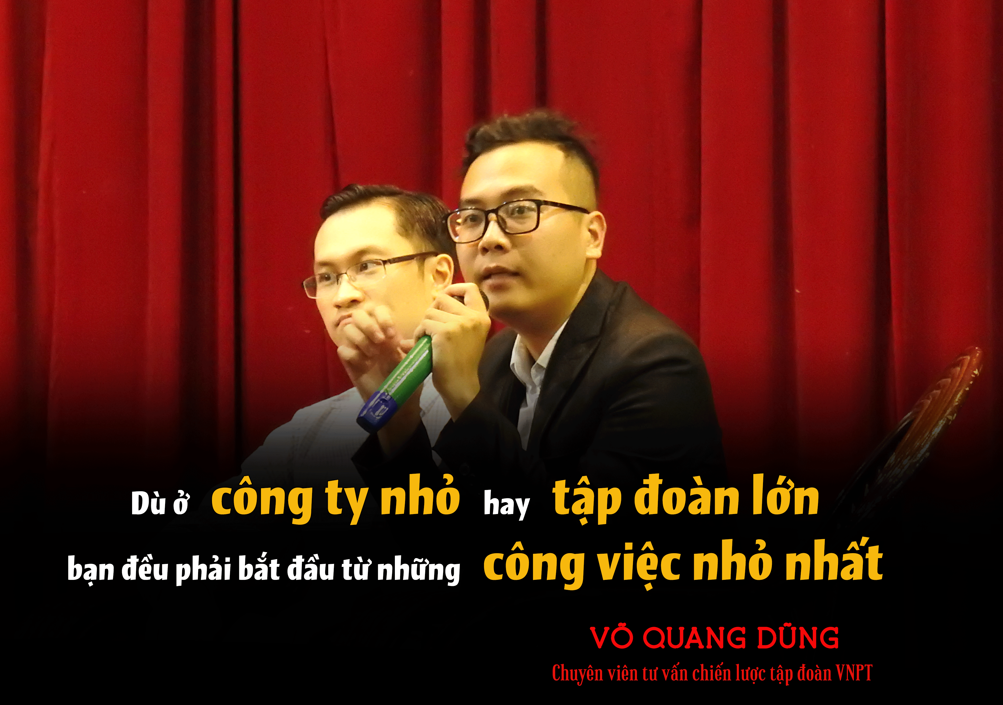 tan cu nhan khoi dau tai tap doan lon hay cong ty nho