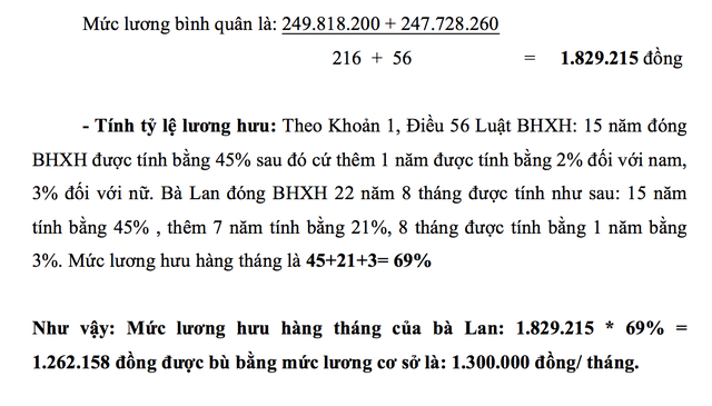 giam doc bao hiem xa hoi luong huu co giao 13 trieu dong khong sai