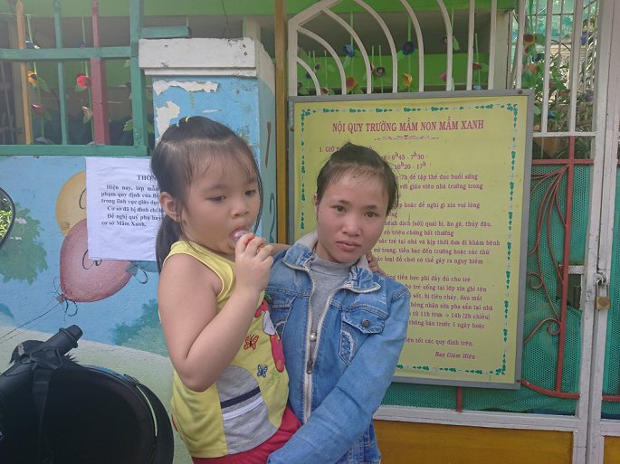 mam non mam xanh day doa tre da man nha truong thay giao vien lien tuc