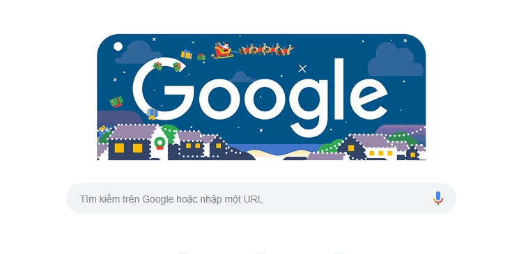 merry christmas va mung mua le hoi thong linh bang tim kiem google dip noel 2018