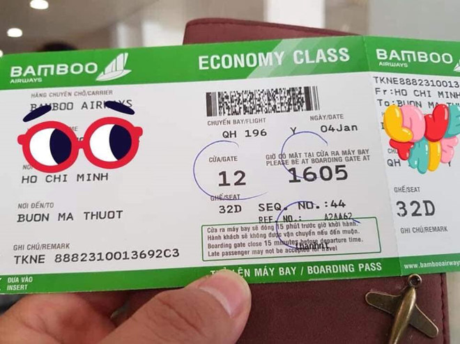 hinh anh chuyen bay cua bamboo airways xuat hien tren mang xa hoi