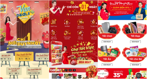 cho tet online nhon nhip mo cua
