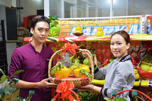 Nhiều loại dưa, bưởi 'độc' lần đầu xuất hiện trên thị trường Tết nhieu loai dua buoi doc lan dau xuat hien tren thi truong tet