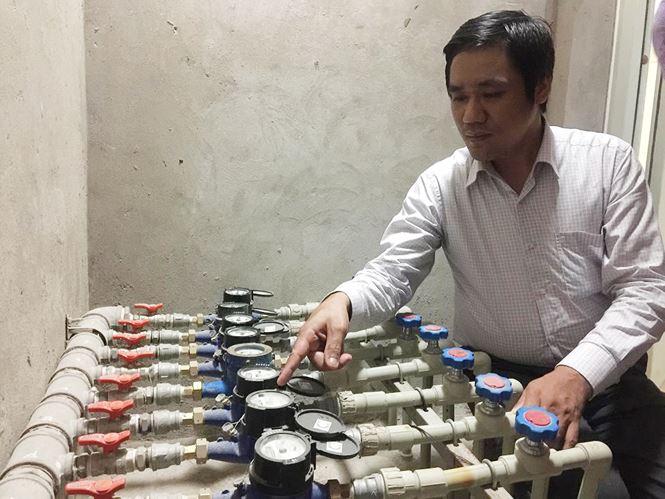 Người dân phát hiện đồng hồ nước ở chung cư 143 Trần Phú (Hà Đông) bất thường nguoi dan phat hien dong ho nuoc o chung cu 143 tran phu ha dong bat thuong