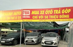 Bị đẩy vào thế khó, ô tô cũ được bán trả góp 'đồng giá' 50 triệu đồng