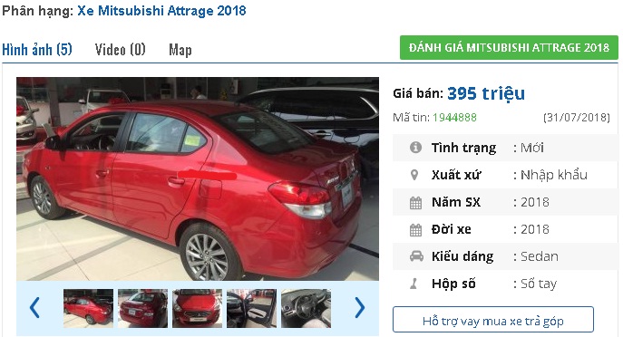 giam gia manh don thang co hon chiec xe o to nay cua mitsubishi roi ve moc 300 trieu