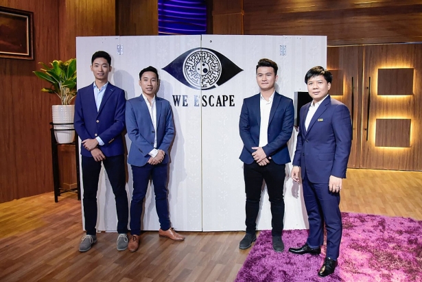 shark tank viet nam we escape pha dao the gioi ao thuong vu goi von trong phong kin