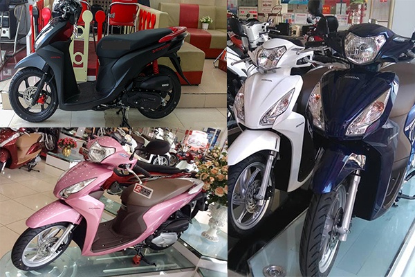 gia xe may honda vision ngay 1992018 van dang co su tang nhe vao cuoi tuan