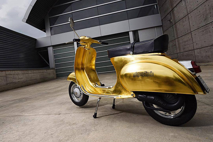 chiem nguong chiec xe ga vespa polini dat vang gia hon 1 ty dong