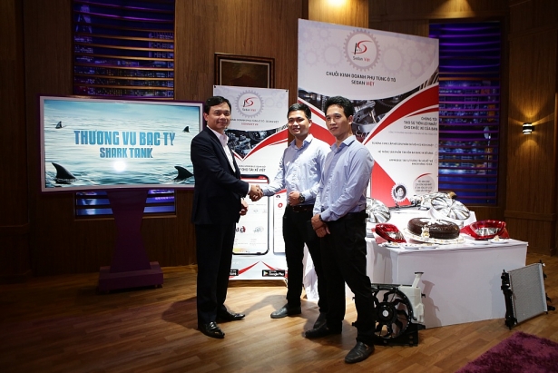 shark tank viet nam thuong vu duoc ca map ho tro nho ban linh khoi nghiep ben bi