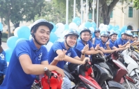 tai xe taxi han quoc dinh cong bieu tinh chong dich vu goi xe