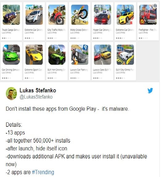 hon 500000 nguoi dung android da tai ung dung chua ma doc trong google play