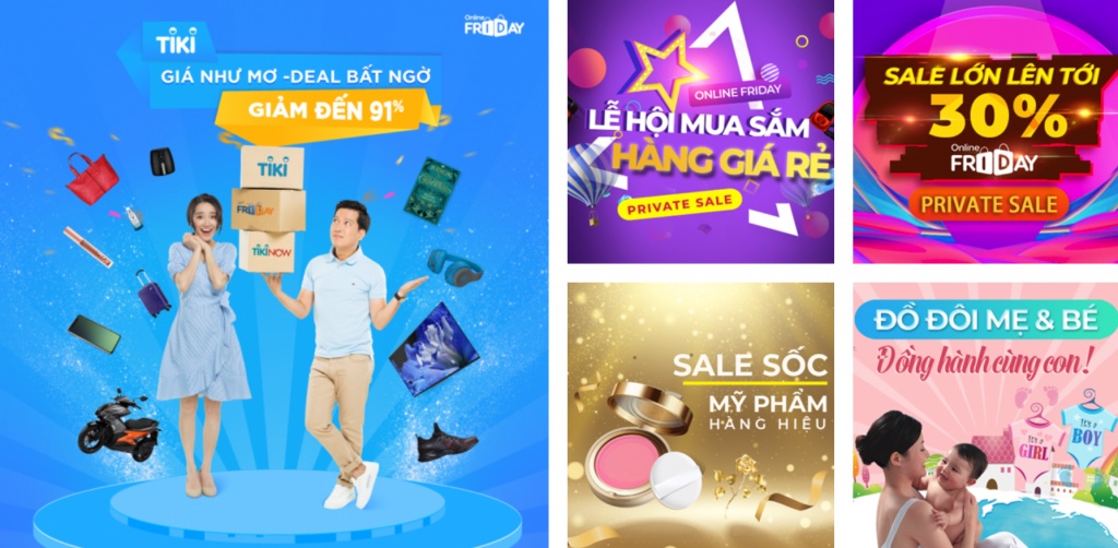 tranh mat tien oan nho bi kip san sale trong ngay online friday