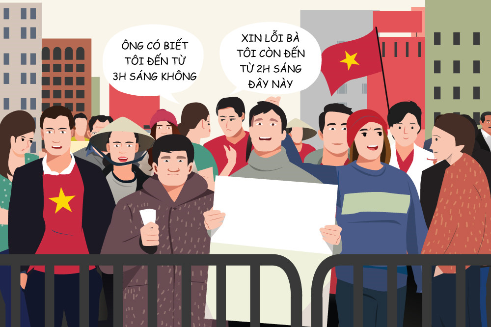 Hí họa: Cuộc khủng hoảng bán vé AFF Cup 2018 hi hoa cuoc khung hoang ban ve aff cup 2018