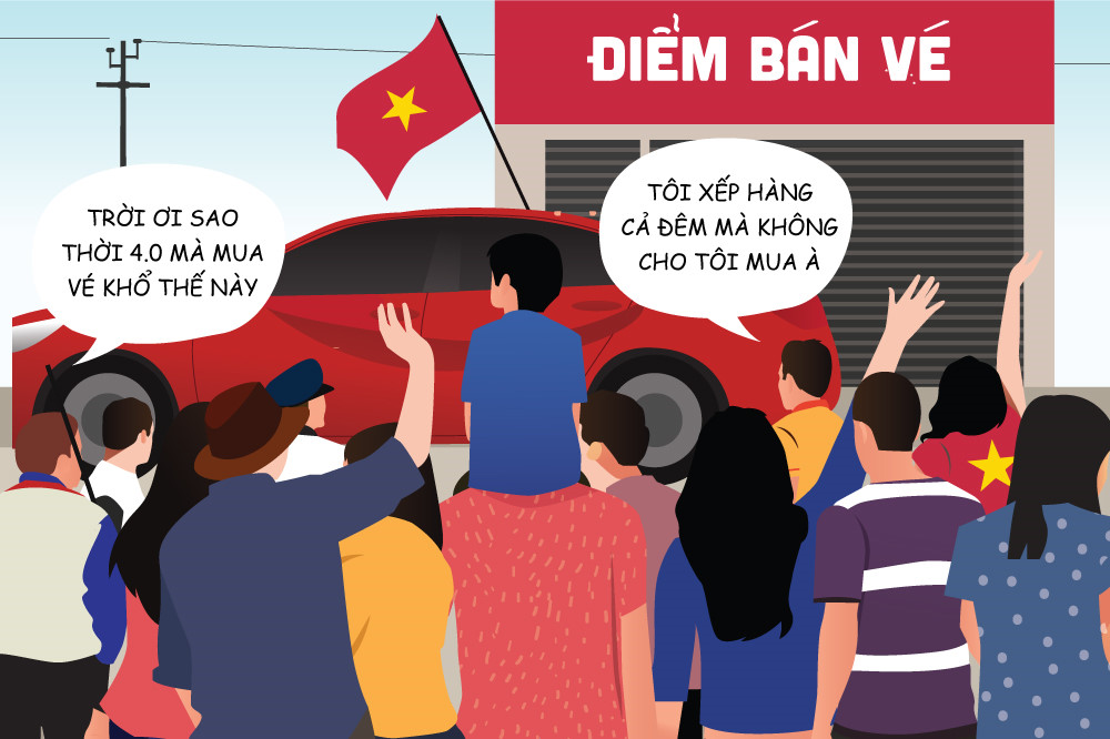 Hí họa: Cuộc khủng hoảng bán vé AFF Cup 2018 hi hoa cuoc khung hoang ban ve aff cup 2018
