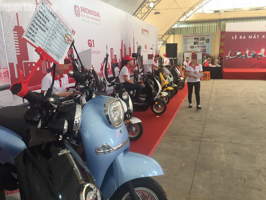 ra mat xe may dien honda nhung honda viet nam khong biet