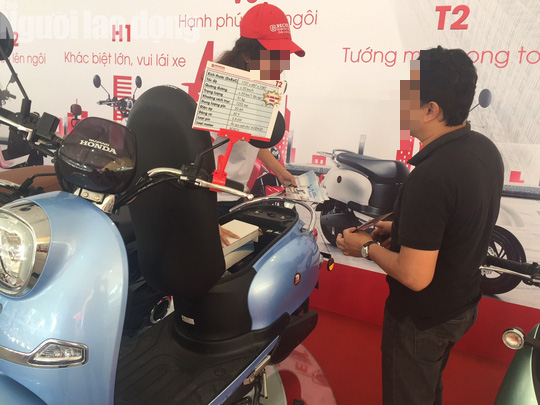 ra mat xe may dien honda nhung honda viet nam khong biet