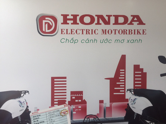 ra mat xe may dien honda nhung honda viet nam khong biet