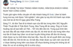 Một thành viên đơn vị quản lý Á hậu Mâu Thủy tố bị tài xế Grab hành hung