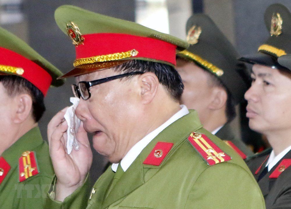 hinh anh xuc dong tai le tang nguyen tong bi thu do muoi