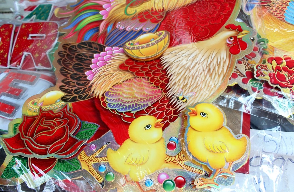 thi truo ng do trang tri te t tranh ga den ga li xi hinh galen ngoi